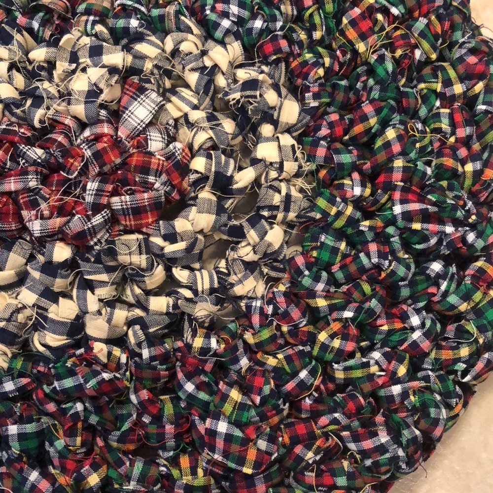 16”x28” New Rag Rug - Picture 2 of 2